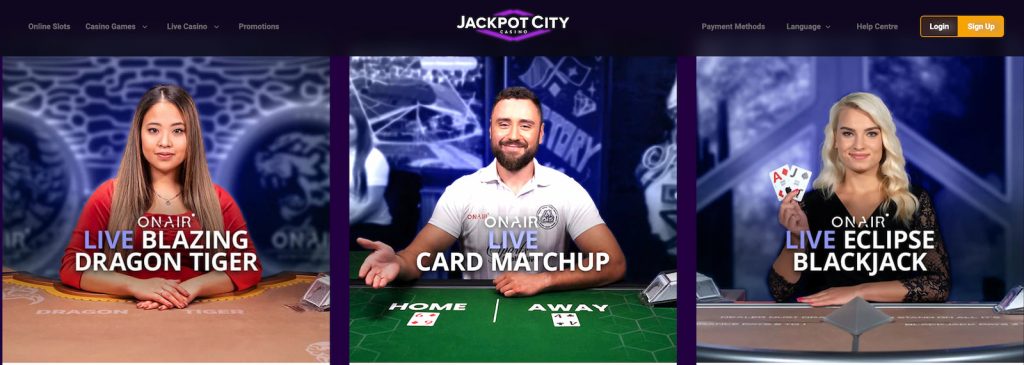 Jackpot City Live
