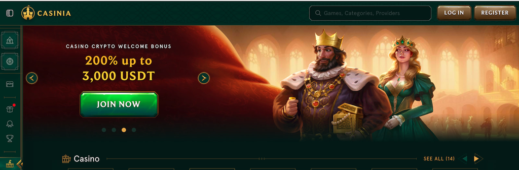 Casinia Crypto