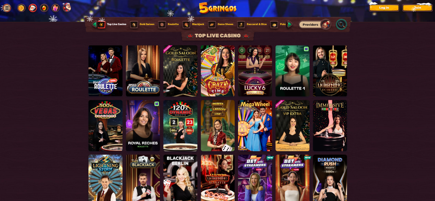 5Gringos Casino Slots